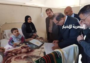 بالصور.. محافظ كفرالشيخ يتفقد مستشفى الصدر ليطمئن على مستوى الخدمات الطبية المقدمة للمرضى