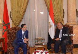 السيد ناصر بوريطة يبحث مع نظيره المصري الجهود المشتركة من أجل دفع التسوية السياسية في ليبيا