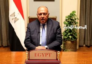 شكرى: التنسيق المصرى والسعودى وثيق فى القضايا الدولية والإقليمية