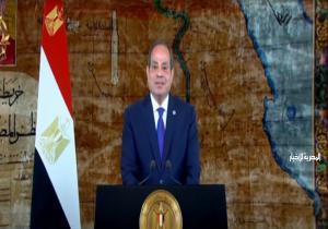 «جيش مصر قائم على رسالته ولا يهاب التحديات».. نص كلمة الرئيس السيسي بمناسبة الذكرى الـ52 لانتصارات أكتوبر