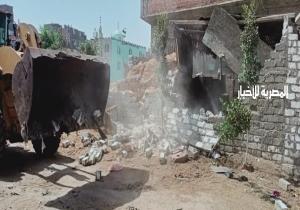 إزالة 127 حالة تعدٍ على أملاك الدولة والأراضي الزراعية في كفر الشيخ خلال الموجة الـ 18