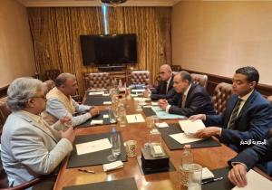 وزير الخارجية يلتقي رئيس شركة Ocior Energy للطاقة المتجددة