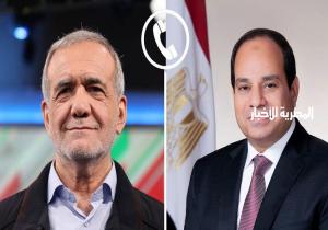 الرئيس السيسي ونظيره الإيراني يبحثان سبل تعزيز العلاقات الثنائية