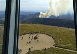اشتعال حرائق الغابات مجددا في أعلى جبل في ألمانيا وإجلاء السكان منه