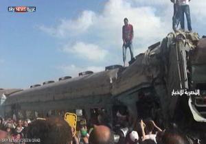 عشرات القتلى والجرحى بتصادم قطارين بالإسكندرية بمصر