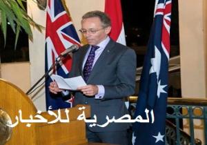 السفير الأسترالي"نيل هوكنز " بالقاهرة: نعتزم استقبال 12 ألف لاجئ سوري في 2015