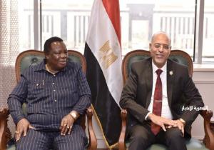 وزير العمل يستقبل رئيس منظمة الوحدة النقابية الإفريقية.. ويناقشان فتح أسواق العمل بكينيا أمام المصريين