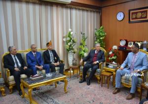 محافظ الدقهلية يستقبل المستشار الثقافي لسفارة إندونيسيا بالقاهرة
