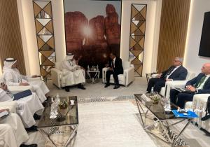 وزير الخارجية يعقد مباحثات مع نظيره البحريني على هامش مؤتمر ميونخ للأمن في العلا