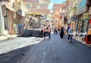 محافظ الغربية يشدد على متابعة أعمال تطوير الشوارع في "بسيون"