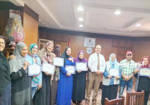 تضامن الدقهلية تكرم فريق عمل إدارة الأسرة والطفولة