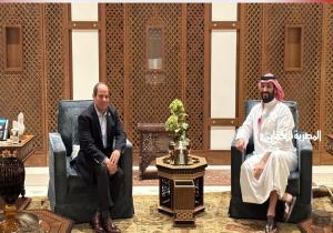 «إكسترا نيوز»: الرئيس السيسي في لقاء أخوي مع الأمير محمد بن سلمان ولي العهد السعودي