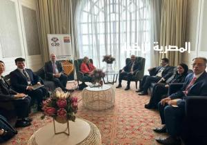 وفد مصر المشارك في مجموعة العشرين يعقد سلسلة من اللقاءات الثنائية مع عدد من الوزراء والمسئولين