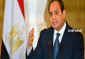 الرئيس السيسى يؤكد أهمية الإسراع فى تنفيذ المشروعات المشتركة بين مصر والعراق