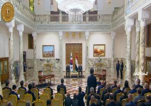 تفاصيل استقبال ومباحثات الرئيس السيسي ونظيره رئيس كوريا الجنوبية