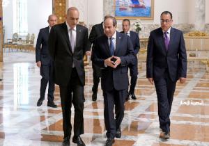 الرئيس السيسي ورئيس الوزراء الأردني يؤكدان ضرورة الوقف الفوري والمستدام لإطلاق النار في غزة