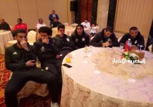 حفل تكريم لاعبى المنتخب الوطنى بالسعودية