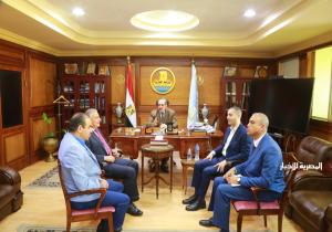محافظ كفر الشيخ: إقامة مكتبة عامة للتشجيع على القراءة والاستفادة من المواد الثقافية والتعليمية