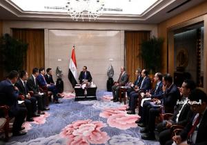 رئيس الوزراء يلتقي رئيس شركة «جريت وول موتورز» الصينية لصناعة السيارات