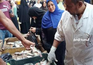 ضبط لحوم وأسماك فاسدة في مطاعم مدينة جمصة بمحافظة الدقهلية