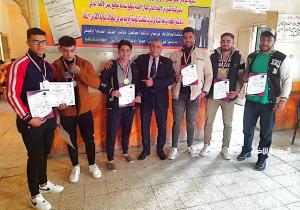 منطقة الدقهلية لكمال الأجسام تحصد المركز الأول ببطولة الجمهورية للناشئين