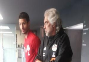 مدرب حراس المنتخب يعالج أخطاء الشناوى أمام البرتغال