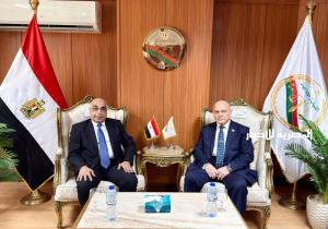 رئيس النيابة الإدارية يستقبل وزير العدل بمناسبة بدء العام القضائي الجديد| صور