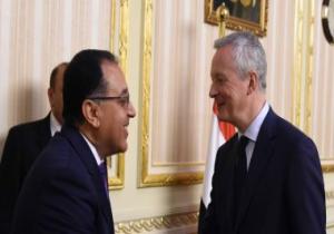 رئيس الوزراء يوجه بتيسير الإجراءات أمام الاستثمار الفرنسي بمصر