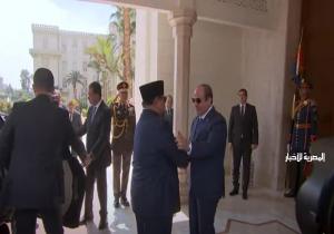 الرئيس السيسي يستقبل الرئيس الإندونيسي برابوو سوبيانتو| بث مباشر