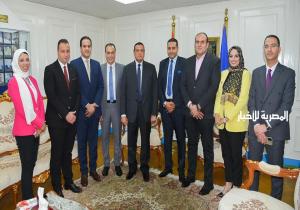 محافظ البحيرة يستقبل مجلس إدارة نادي العاب دمنهور الجديد