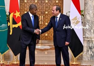 الرئيس الأنجولي: "نشكر الرئيس السيسي والشعب المصري على دعمنا.. وتربطنا علاقات تاريخية "