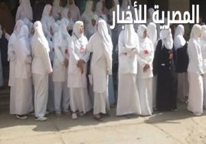 اضراب ممرضات مستشفي كفرالشيخ العام لنقل زملتهم من قبل نائب برلماني