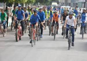 اليوم أكبر ماراثون دراجات في كفر الشيخ تحت شعار" لياقتك مناعتك.. دراجتك صحتك"