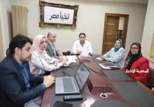نائب محافظ بنى سويف يواصل اجتماعاته التنسيقية لمتابعة تنفيذ خطة عمل تطبيق مشروع الهوية البصرية لبني سويف