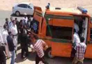 إصابة مساعد مدير أمن المنيا في إنقلاب سيارتة بصحراوي بني سويف‎