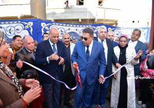 محافظ الدقهلية يفتتح مدرسة عزبة أبو غانم بديسط بتكلفة 11 مليون جنيه