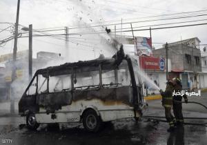 حريق في حافلة يقتل عائلة باكستانية من 6 أشخاص