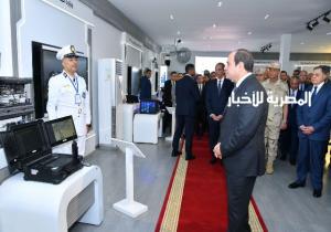 المتحدث الرئاسي ينشر صور افتتاح الرئيس السيسي مركز التحكم لشبكة الطوارئ والسلامة المتطورة بالمقطم