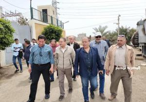 بحث إقامة محطة محولات جديدة بالمطرية دقهلية
