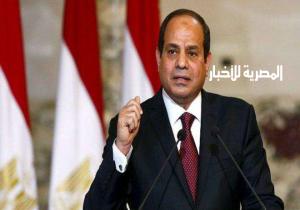 السيسي: لن نتردد في توجيه ضربات لمعسكرات تدريب الإرهابيين داخل مصر وخارجها