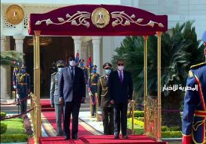 تفاصيل استقبال ومباحثات الرئيس السيسي ونظيره السنغالي