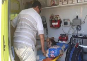 نقل ثانى مصاب فلسطينى من قطاع غزة للمستشفيات المصرية