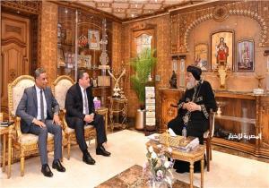 البابا تواضروس يستقبل سفير مصر في الفلبين