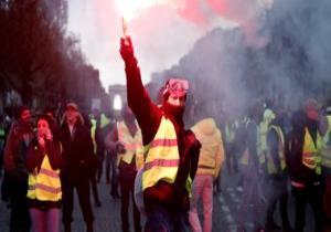 أعمال عنف في باريس مع استمرار احتجاجات "السترات الصفراء"