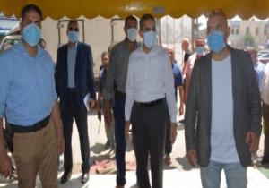محافظ الغربية يتفقد مشروع تطوير ميدان المحطة بطنطا