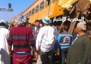 مقتل 10 وإصابة 15 في حادث تصادم قطارين فى محافظة البحيرة بمصر