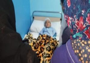 رعاية طبية من مستشفى المرج للطلاب المصابين فى انهيار سور مدرسة خاصة.