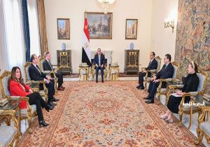الرئيس السيسي يستقبل مستشار الأمن القومي الأمريكي ومنسق الشرق الأوسط وشمال إفريقيا بمجلس الأمن