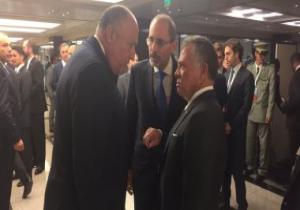 وزير الخارجية يلتقى مع عاهل الأردن ورئيس السودان على هامش القمة الإسلامية
