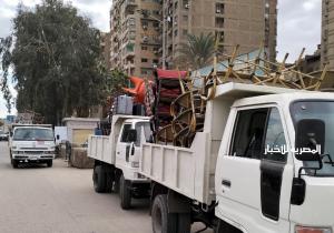 رفع 345 حالة إشغال في حملات بـ 3 أحياء في الإسكندرية